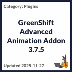 GreenShift Advanced Animation Addon