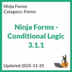 Ninja Forms - Conditional Logic