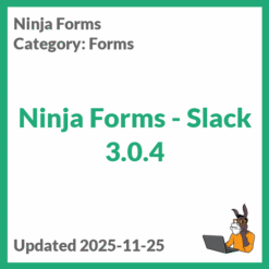 Ninja Forms - Slack