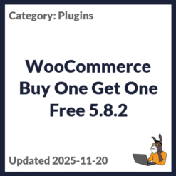 WooCommerce Buy One Get One Free