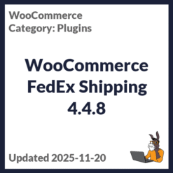 WooCommerce FedEx Shipping
