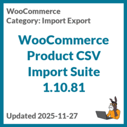 WooCommerce Product CSV Import Suite