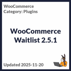 WooCommerce Waitlist