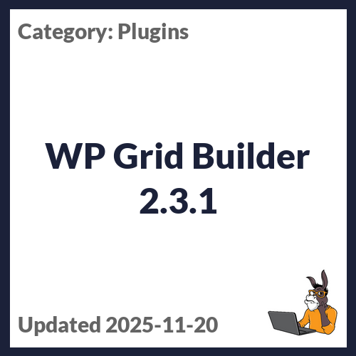 WP Grid Builder