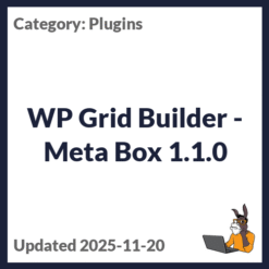 WP Grid Builder - Meta Box