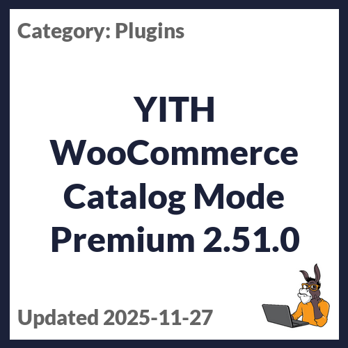 YITH WooCommerce Catalog Mode Premium