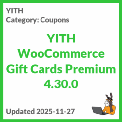 YITH WooCommerce Gift Cards Premium