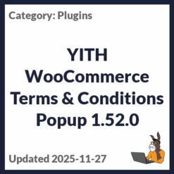 YITH WooCommerce Terms & Conditions Popup