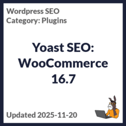 Yoast SEO: WooCommerce