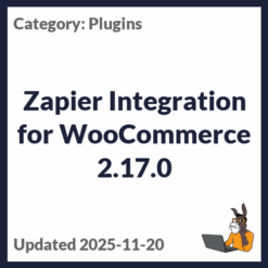 Zapier Integration for WooCommerce