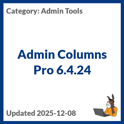Admin Columns Pro