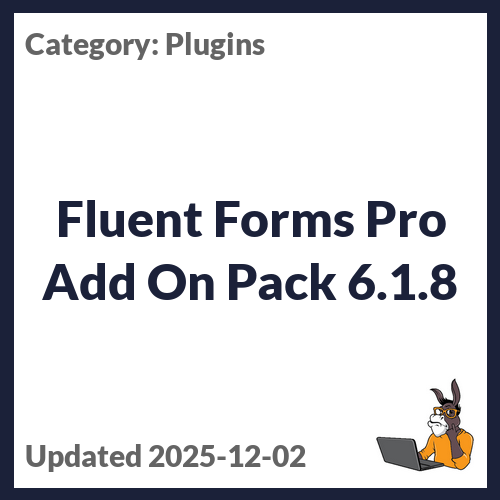 Fluent Forms Pro Add On Pack