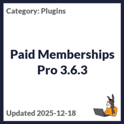 Paid Memberships Pro