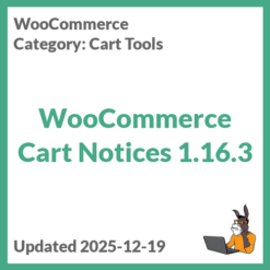 WooCommerce Cart Notices