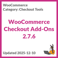 WooCommerce Checkout Add-Ons