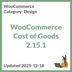 WooCommerce Cost of Goods