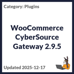 WooCommerce CyberSource Gateway