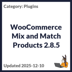 WooCommerce Mix and Match Products