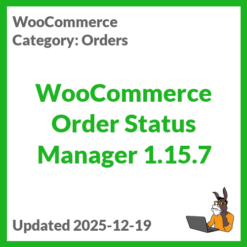 WooCommerce Order Status Manager