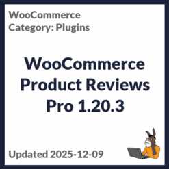 WooCommerce Product Reviews Pro