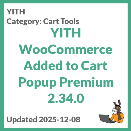YITH WooCommerce Added to Cart Popup Premium