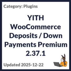 YITH WooCommerce Deposits / Down Payments Premium
