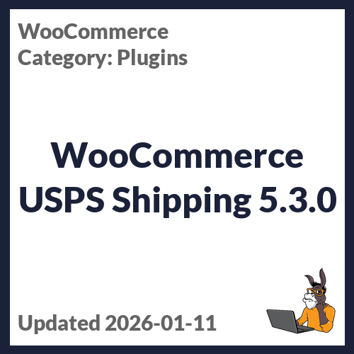 WooCommerce USPS Shipping