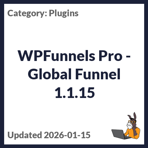 WPFunnels Pro - Global Funnel