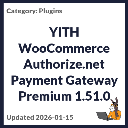 YITH WooCommerce Authorize.net Payment Gateway Premium