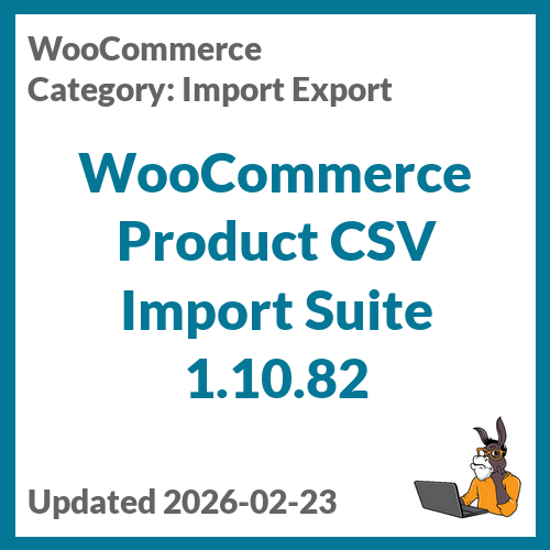 WooCommerce Product CSV Import Suite