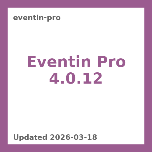 Eventin Pro 4.0.12
