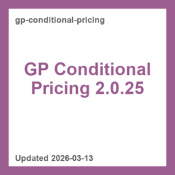 GP Conditional Pricing 2.0.25