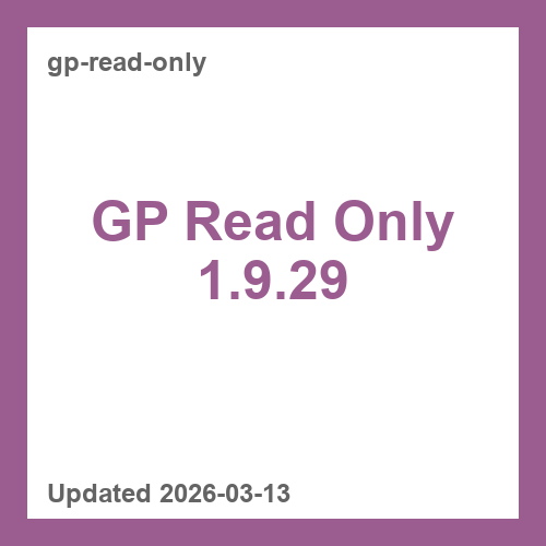 GP Read Only 1.9.29