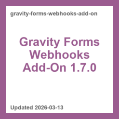 Gravity Forms Webhooks Add-On 1.7.0