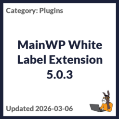 MainWP White Label Extension