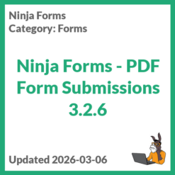 Ninja Forms - PDF Form Submissions