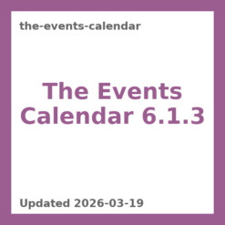 The Events Calendar 6.1.3