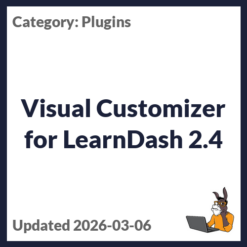 Visual Customizer for LearnDash