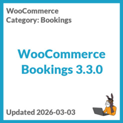 WooCommerce Bookings