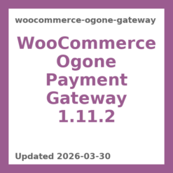 WooCommerce Ogone Gateway 1.11.2