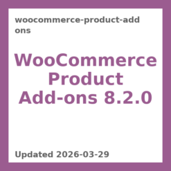 WooCommerce Product Add-Ons 8.2.0