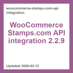 WooCommerce Stamps.com API integration 2.2.9