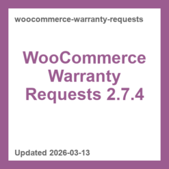 WooCommerce Warranty Requests 2.7.4