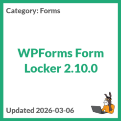 WPForms Form Locker