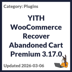 YITH WooCommerce Recover Abandoned Cart Premium