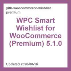 WPC Smart Wishlist for WooCommerce (Premium) 5.1.0