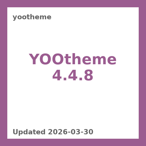 YOOtheme 4.4.8
