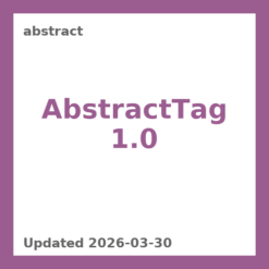 AbstractTag 1.0