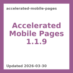 Accelerated Mobile Pages 1.1.9