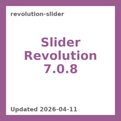 Slider Revolution 7.0.8